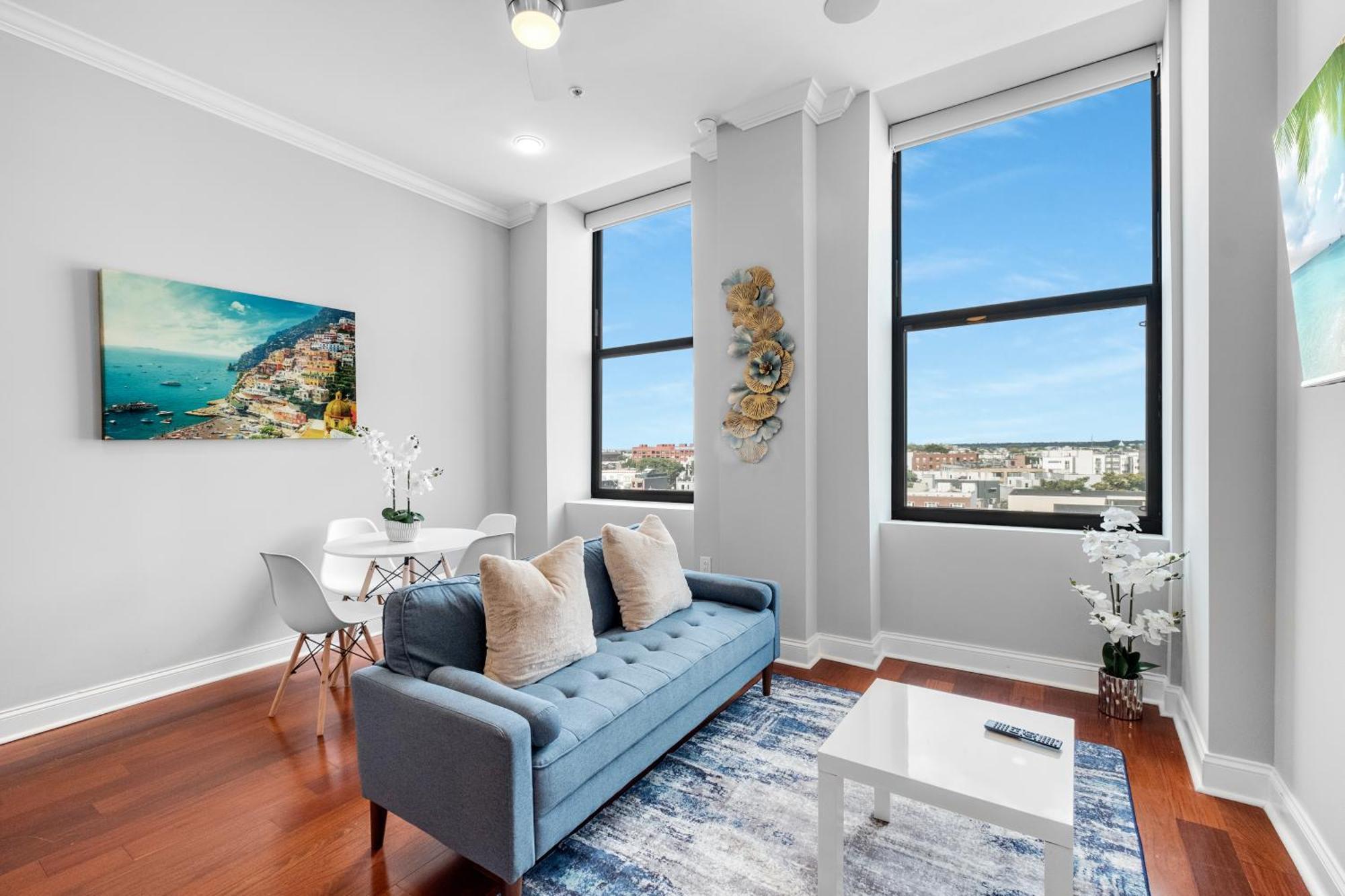 Apartment Modern 1br W Rooftop Pool *